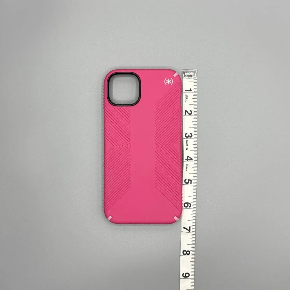 Speck Presidio2 Grip iPhone 13 Pro Max Case Pink Protective No-Slip Cover
